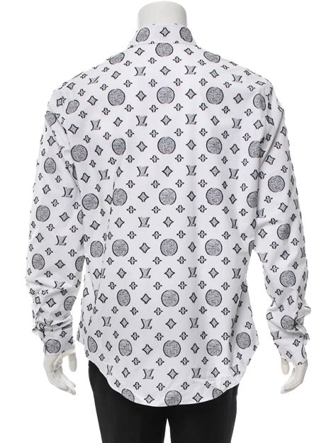 fake louis vuitton monogram shirt|Louis Vuitton button up shirt.